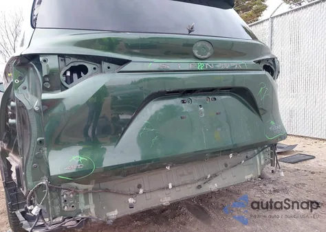 2022 Toyota Sienna Platinum из США, поврежденный, VIN 5TDESKFC5NS055089